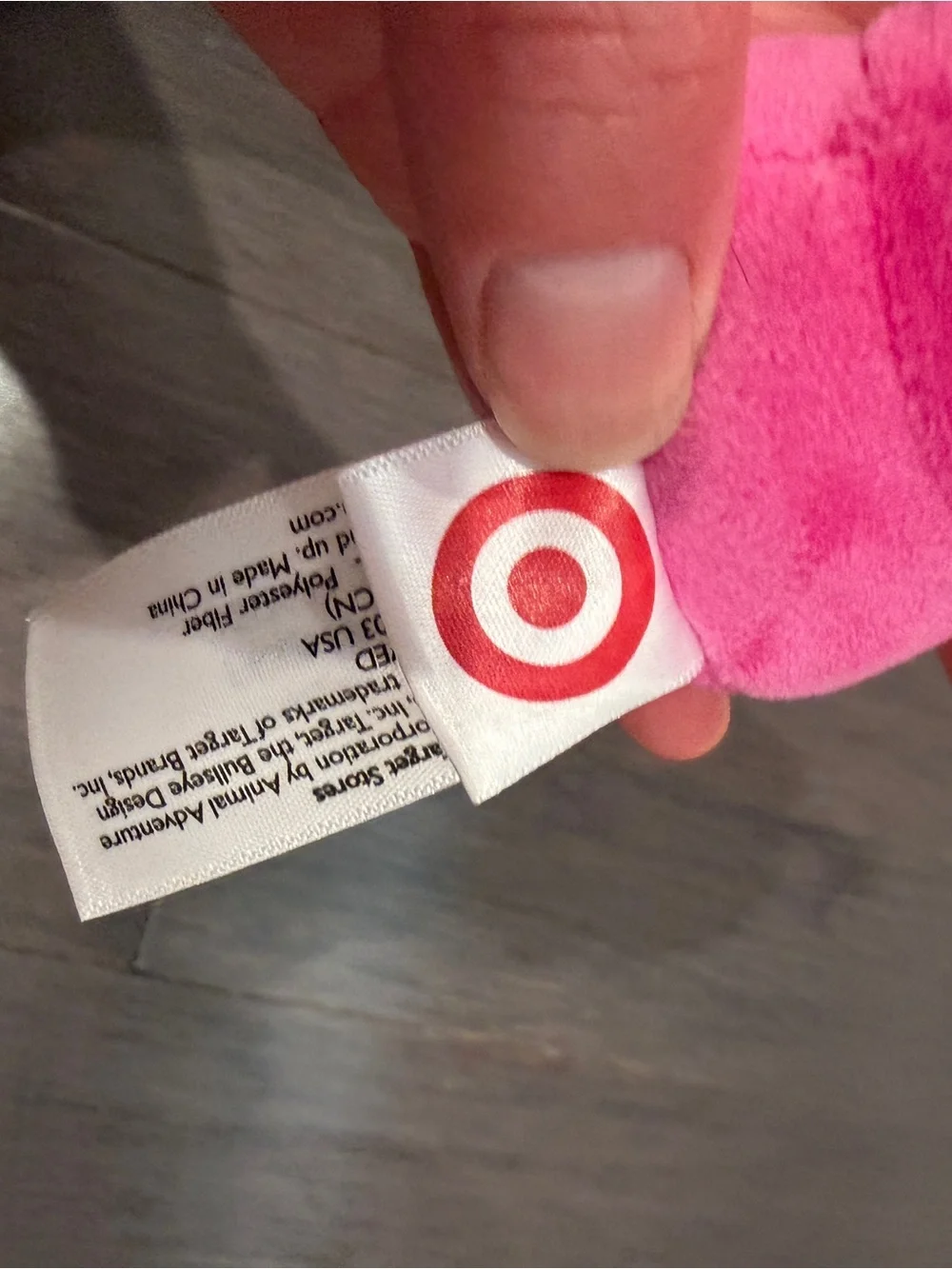 NWOT Target Pink & White Plush Strawberry Milk Shake Toy Plush Stuffed Animal